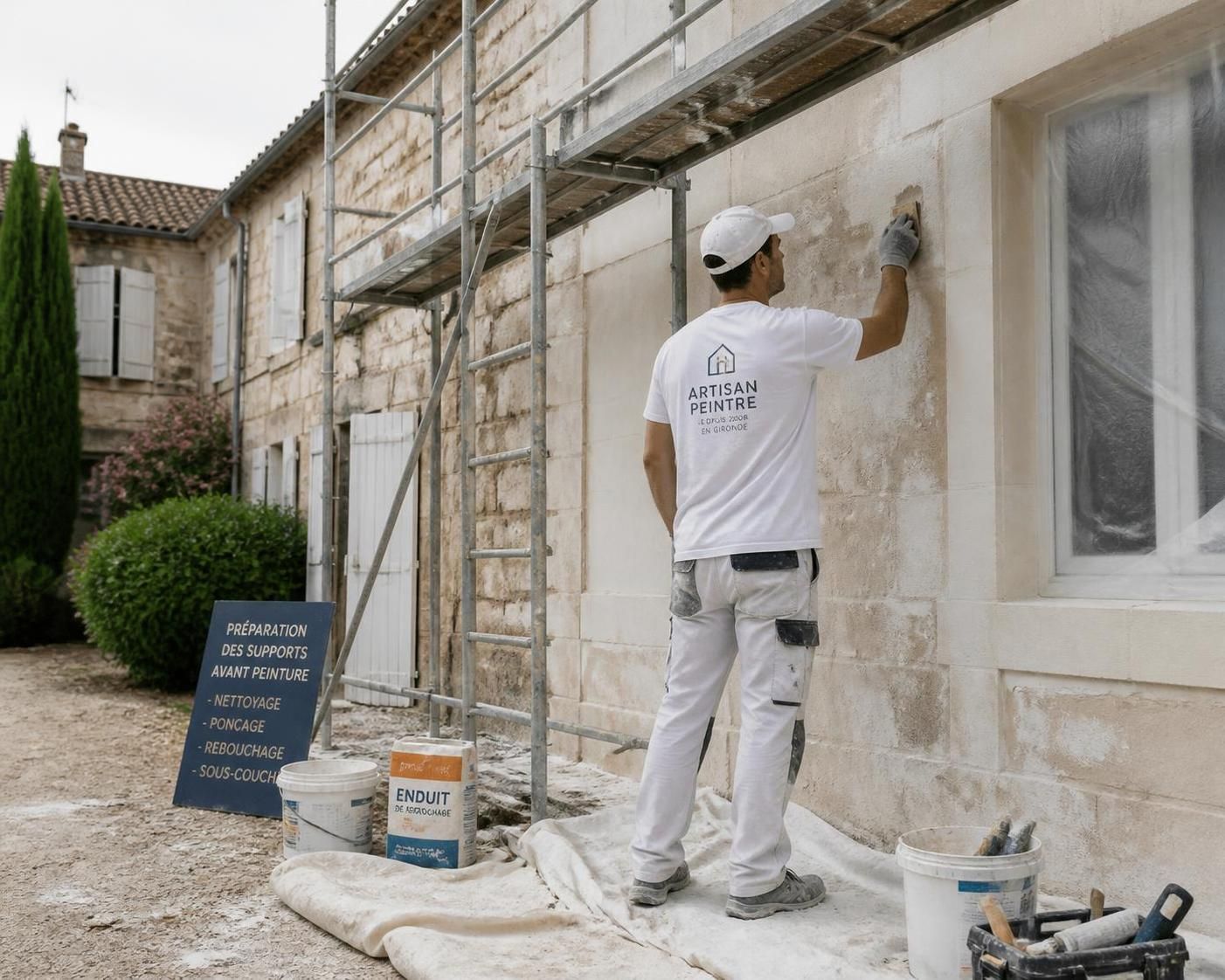 découvrez notre guide complet pour réaliser un devis peinture façade extérieure précis et bien estimer les coûts de vos travaux.