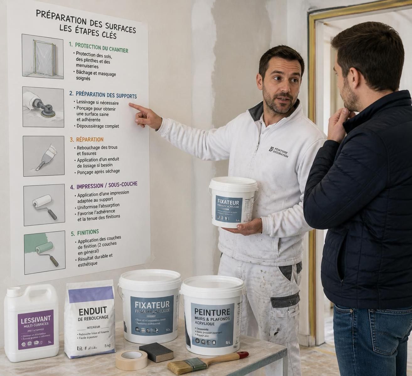 découvrez nos conseils essentiels pour choisir le peintre en bâtiment idéal et assurer la qualité de vos travaux de peinture.