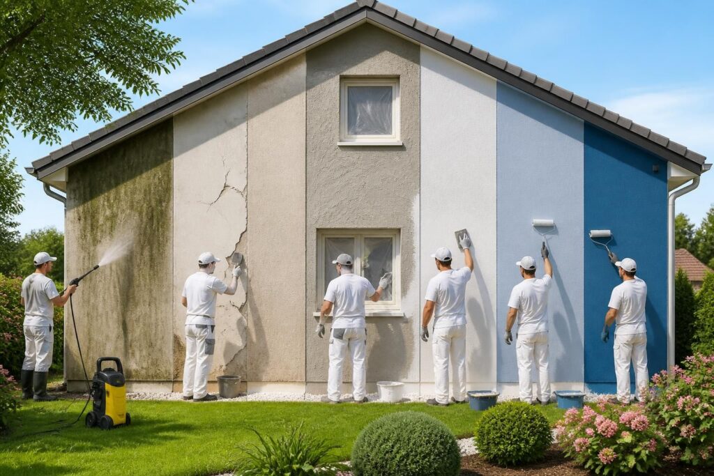 découvrez les étapes essentielles pour réussir la peinture de la façade de votre maison, alliant durabilité et esthétique pour un résultat impeccable.