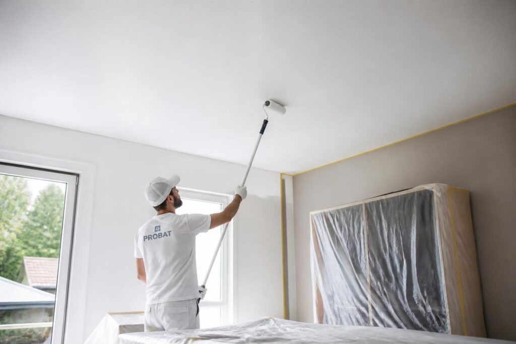 découvrez nos astuces efficaces pour peindre votre plafond sans laisser de traces et obtenir un résultat impeccable à chaque coup de pinceau.