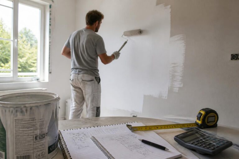 découvrez comment calculer précisément la quantité de peinture nécessaire en m² pour vos murs et évitez les gaspillages lors de vos travaux de rénovation.