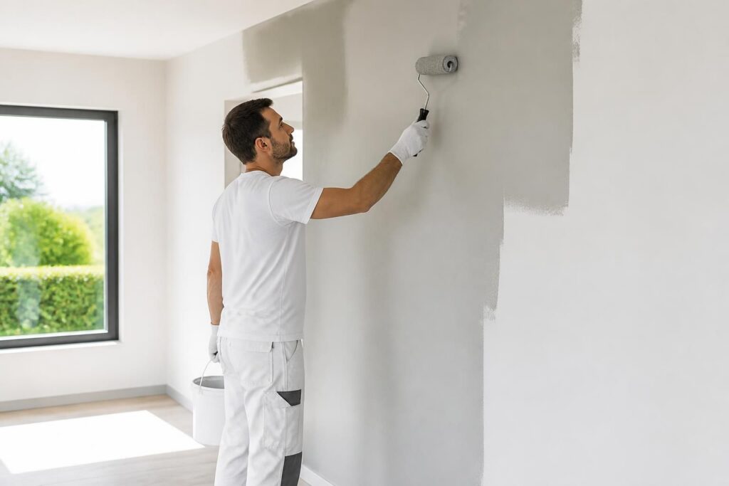 découvrez notre guide complet des tarifs des peintres au m2 sans fourniture en 2026, pour estimer facilement le coût de vos travaux de peinture.