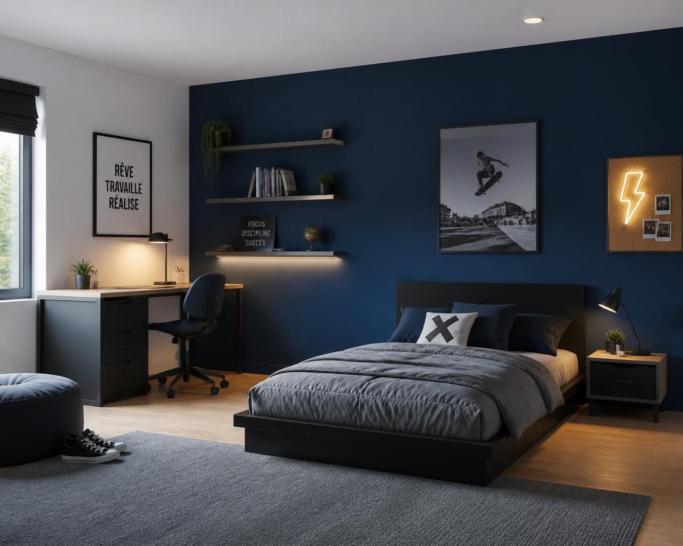 découvrez nos conseils pour choisir la peinture parfaite qui correspond au style et aux goûts de votre adolescent, afin de créer une chambre à la fois tendance et personnalisée.