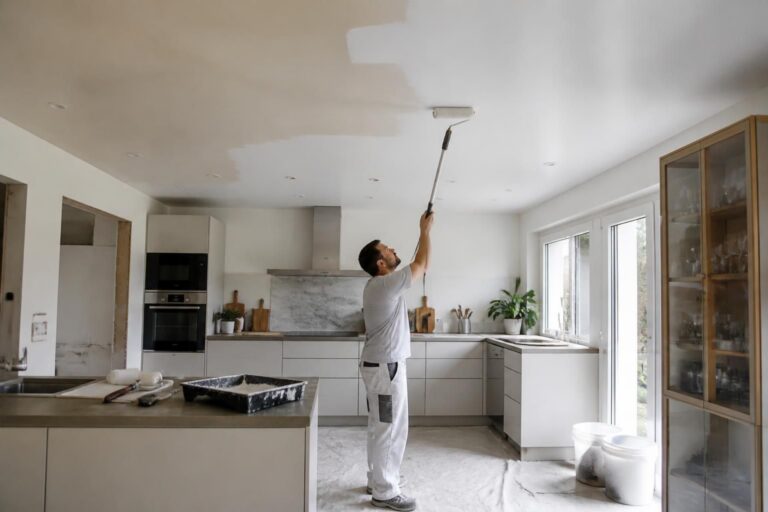 découvrez des astuces et conseils pratiques pour peindre facilement le plafond de votre cuisine et donner un coup de neuf à votre intérieur.