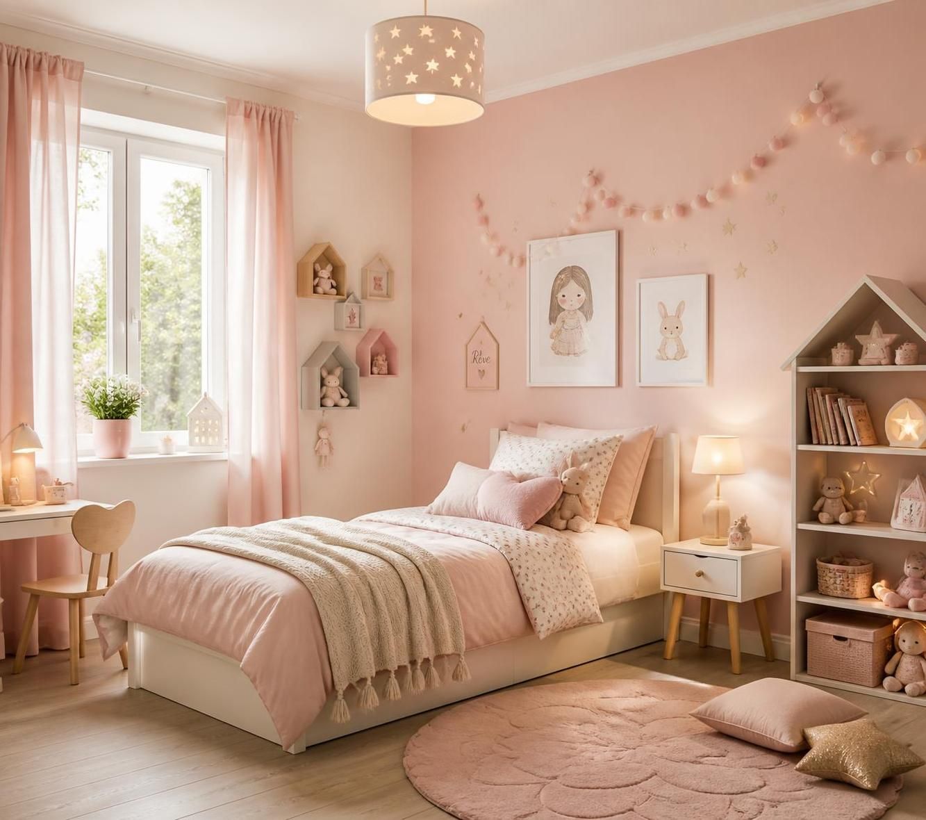 découvrez nos astuces et idées pour peindre une chambre de fillette et réussir une décoration charmante et personnalisée.