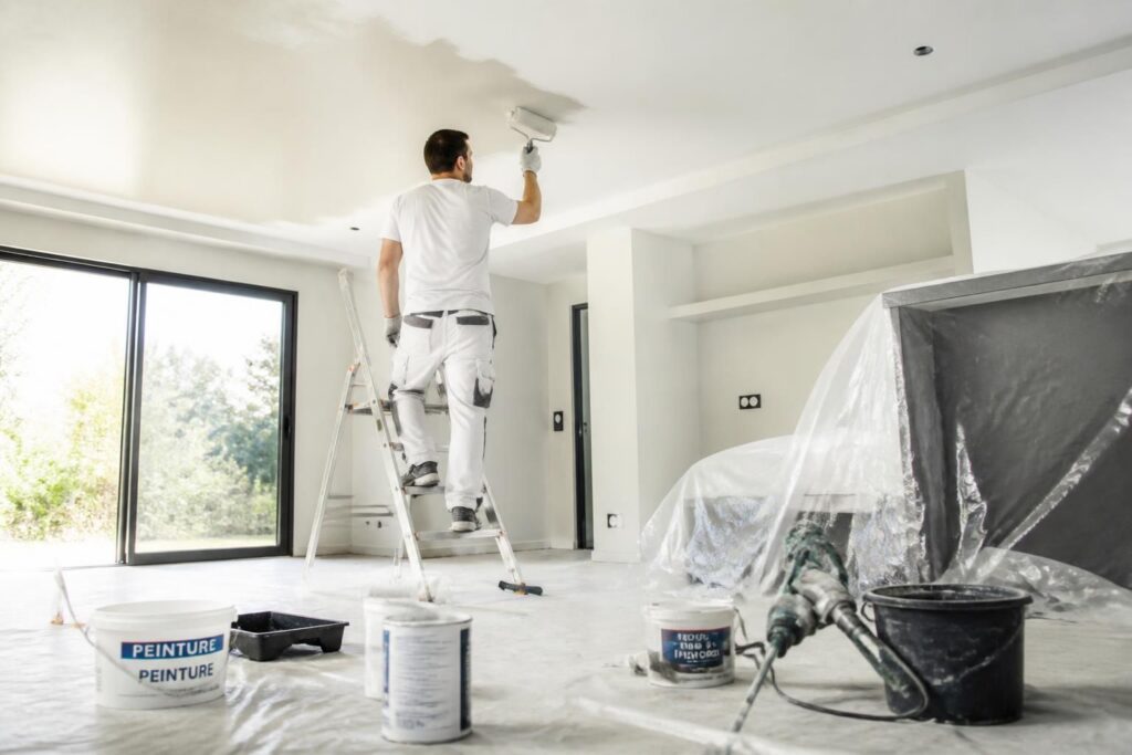 découvrez nos conseils pratiques pour réussir la rénovation de votre plafond avec la peinture adaptée, des astuces pour un rendu impeccable et durable.