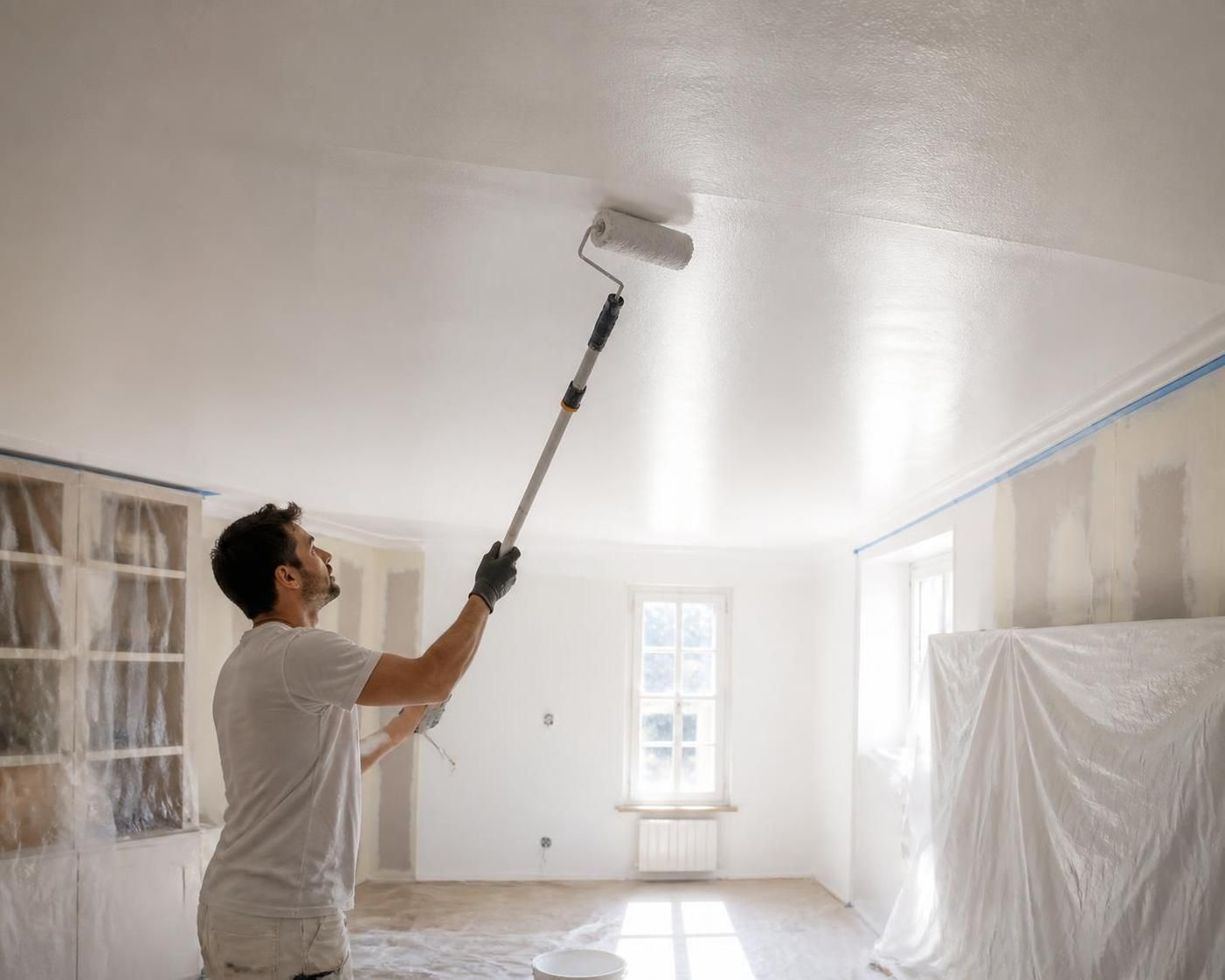 découvrez nos conseils pratiques pour une peinture à plafond réussie et redonnez un coup de neuf à votre intérieur facilement.
