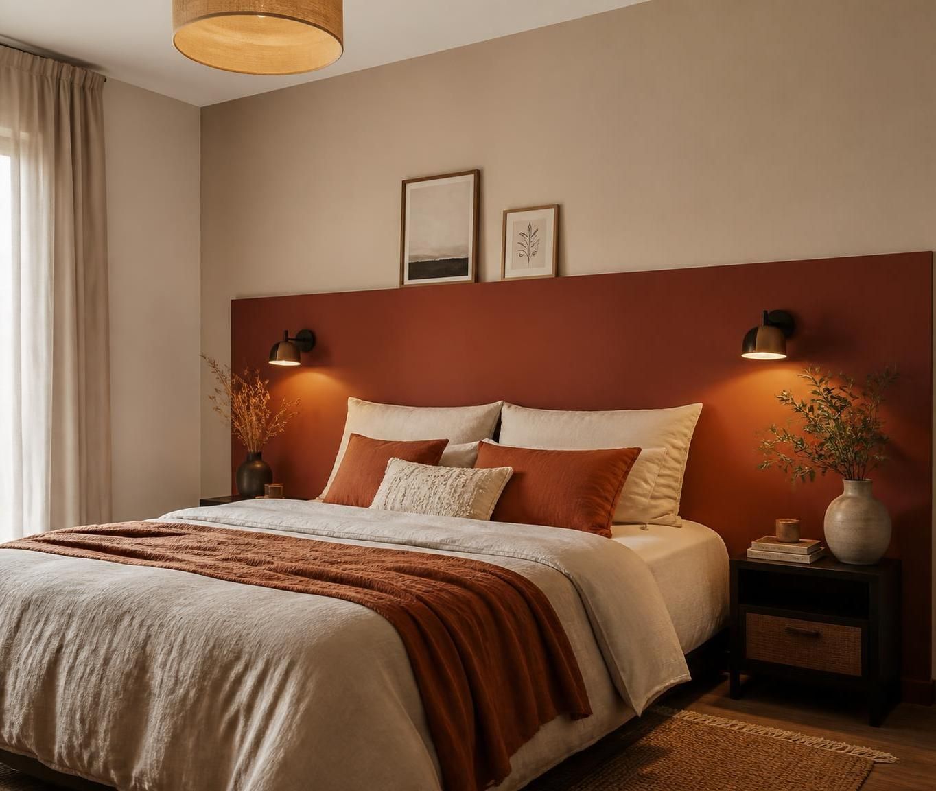 découvrez nos conseils pour choisir la peinture murale idéale dans une chambre adulte et créer des ambiances harmonieuses et apaisantes.