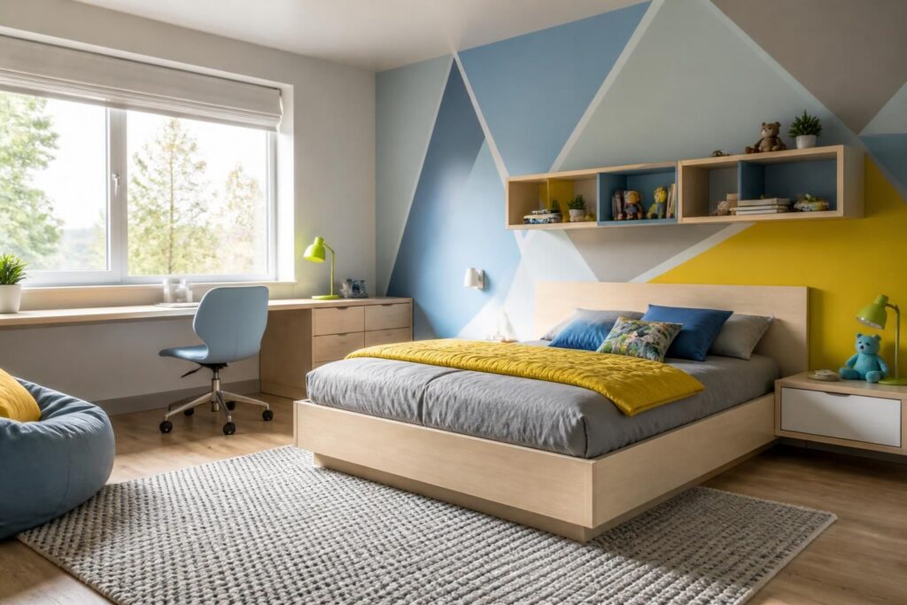 découvrez nos astuces tendance pour peindre la chambre de votre garçon et créer un décor moderne et personnalisé qui lui ressemble.