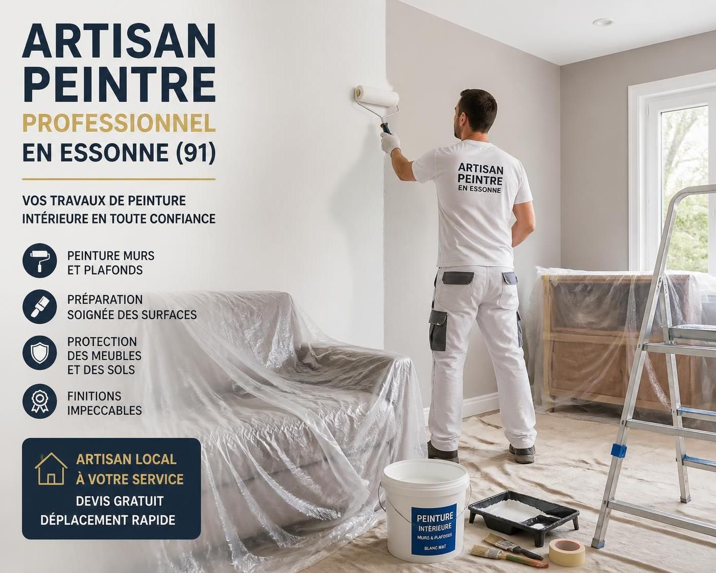 découvrez comment choisir un artisan peintre en essonne pour vos travaux de peinture, avec des conseils pour trouver un professionnel qualifié, fiable et adapté à vos besoins.