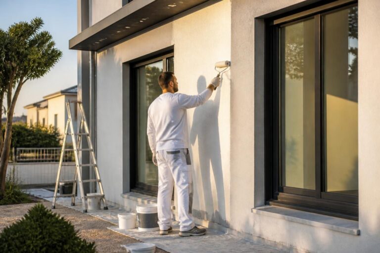 découvrez le prix au m² pour une peinture de façade en 2026 et obtenez des conseils pour estimer le coût de vos travaux de rénovation extérieure.